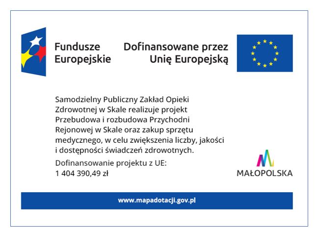 Informacja o dofinansowaniu z Unii Europejskiej
